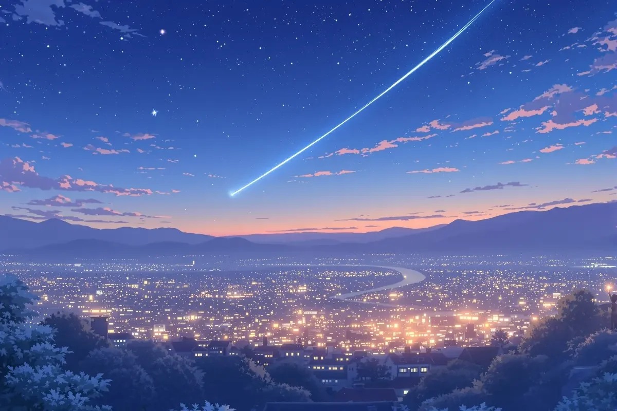 夜空彗星 - 你的名字。 夜空彗星 - 你的名字。剧照